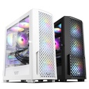 CASE AIGO DARKFLASH DF2100 WITH 4 FANS AVAILABLE WHITE & BLACK